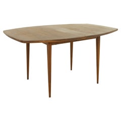 Dillingham Mid Century Surfboard Walnut Dining Table