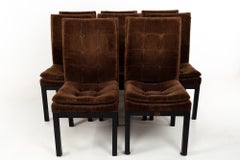 Dillingham Mid Century Upholstered Parsons Dining Chairs, Set of 8
