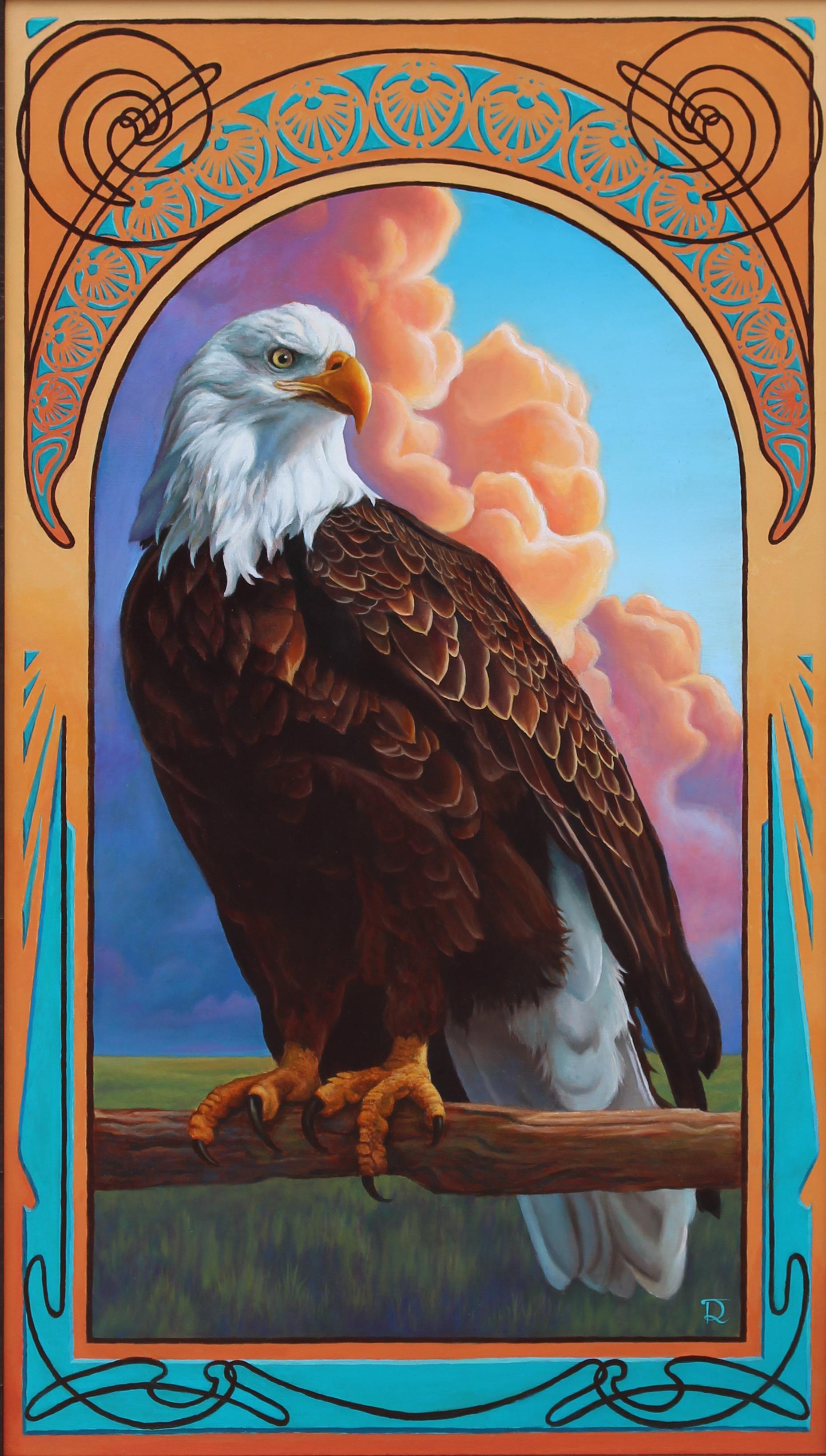 Calm Before the Storm - Realist Painting by Dillon Rawlings