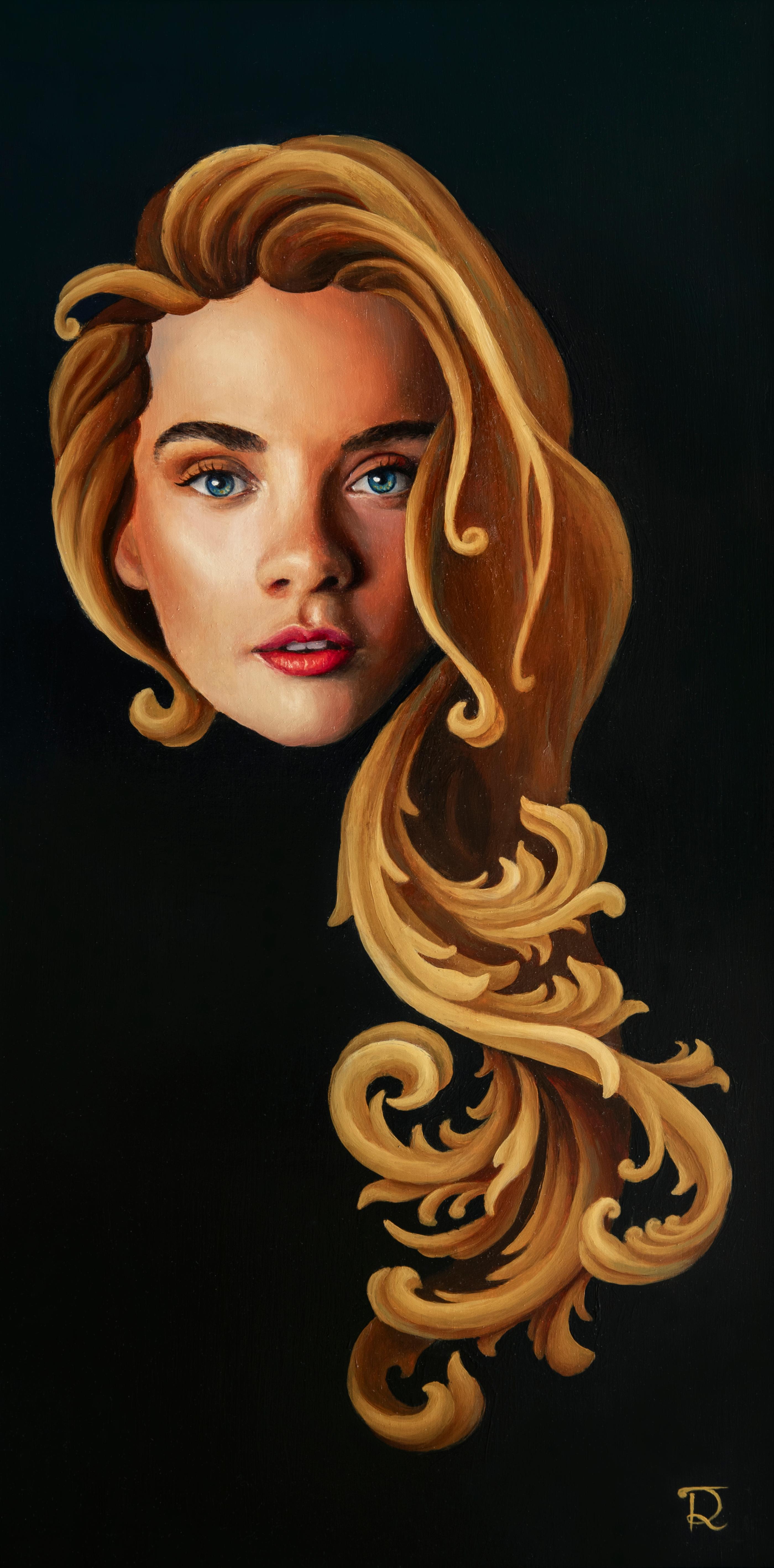 Glorious Gothic - Painting by Dillon Rawlings