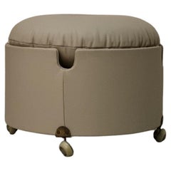 Dilly Dally pouf designed by Luigi Massoni for Poltrona Frau 1968