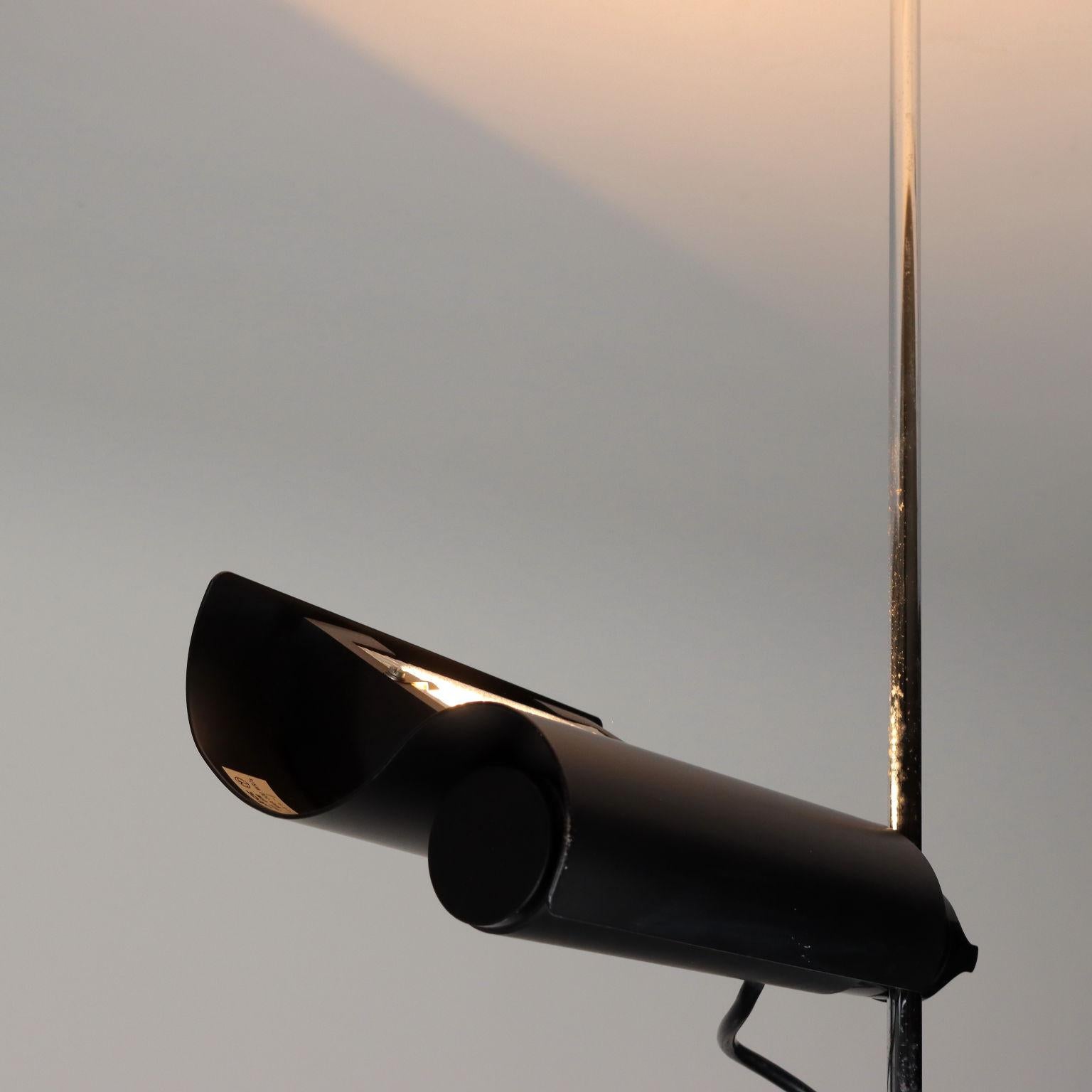 DIM Ceiling Lamp by O-Luce Alluminium Metal Italy 1970s In Good Condition For Sale In Milano, IT