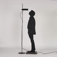 DIM Floor Lamp O-Luce Metal Italy 1970s