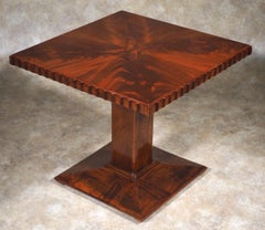 Table d'appoint DIM "Joubert Et Petit" en acajou