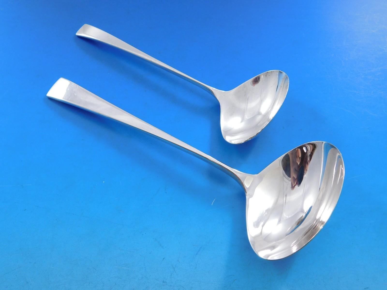 Dimension by Reed & Barton Sterling Silber Besteck für 12 Personen 84 Teile im Angebot 3