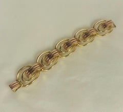 Dimensional Retro 2 Toned Bracelet