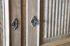 Diminuitive Henning Kjaernulf Danish Quarter Sawn Oak Sideboard Cabinet