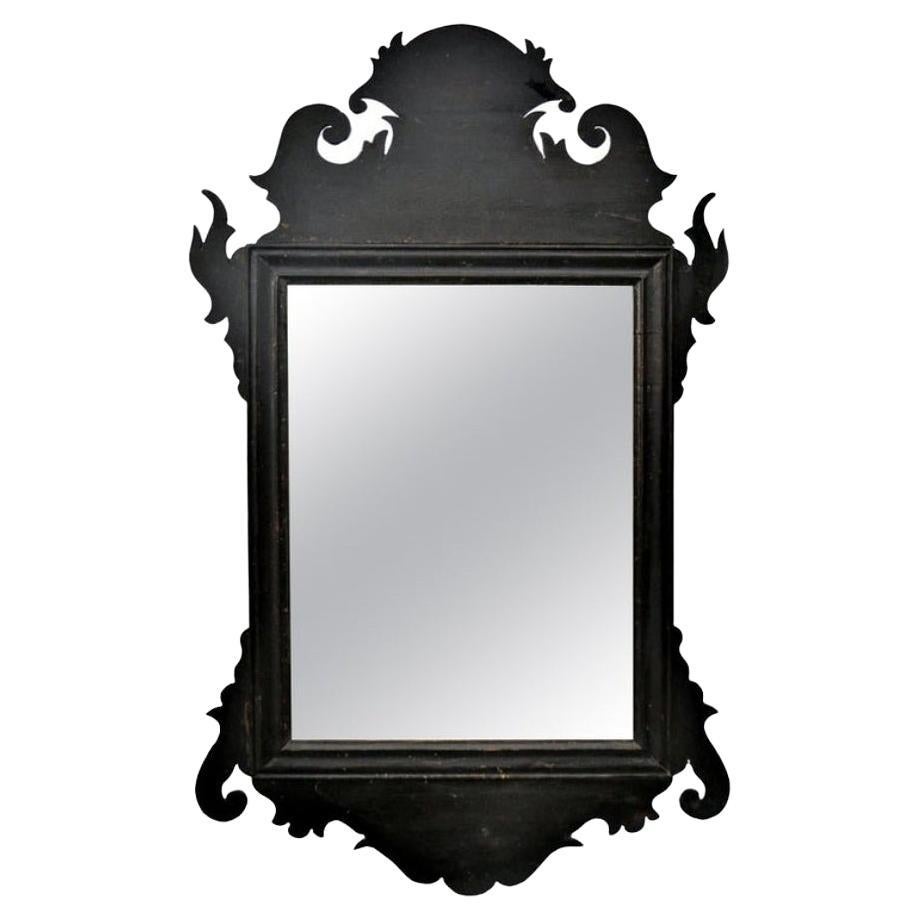 Diminutive 18th Century American Chippendale Mirror