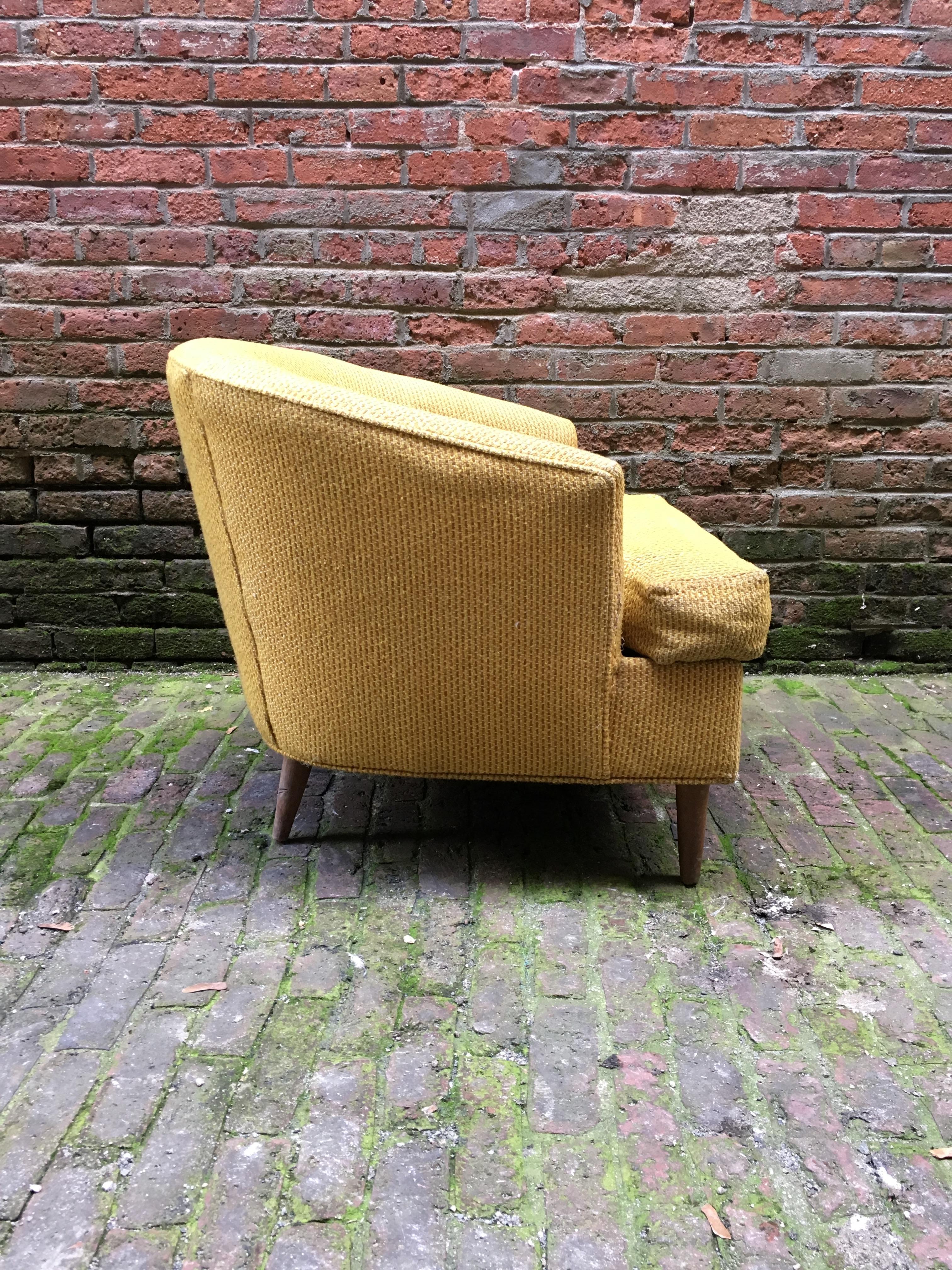 Diminutive 1960s Selig Lounge Chair (Mitte des 20. Jahrhunderts)