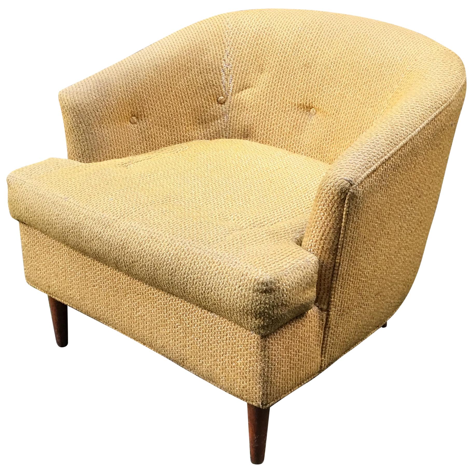 Diminutive 1960s Selig Lounge Chair