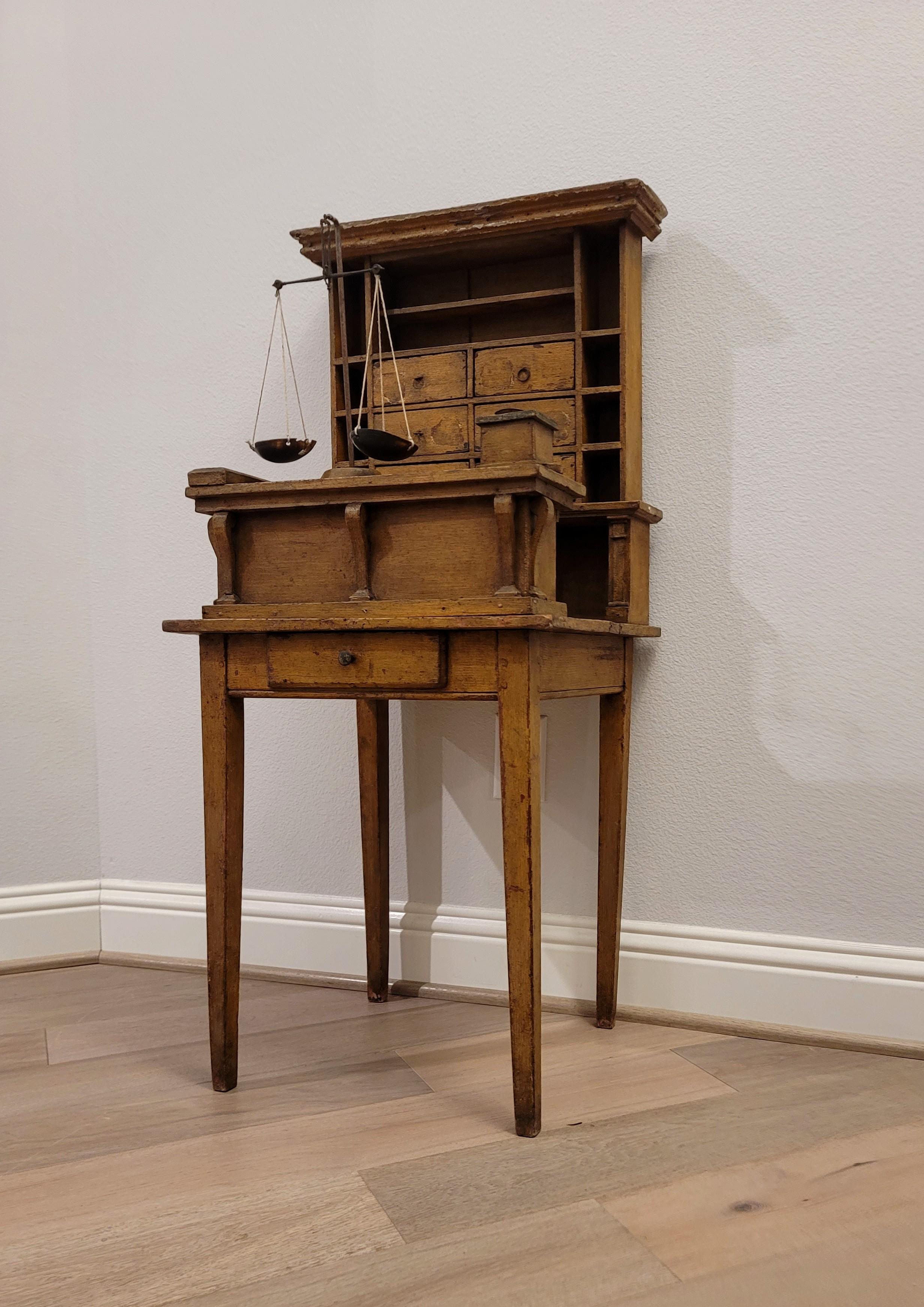 Industrial Diminutive 19th Century American Mercantile Trade Store Display Model For Sale