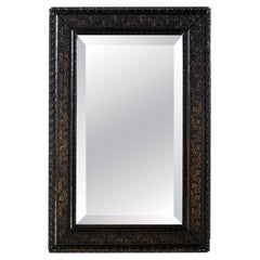 Diminutive Antique Anglo-Indian Aesthetic Movement Colonial Mirror C.1880