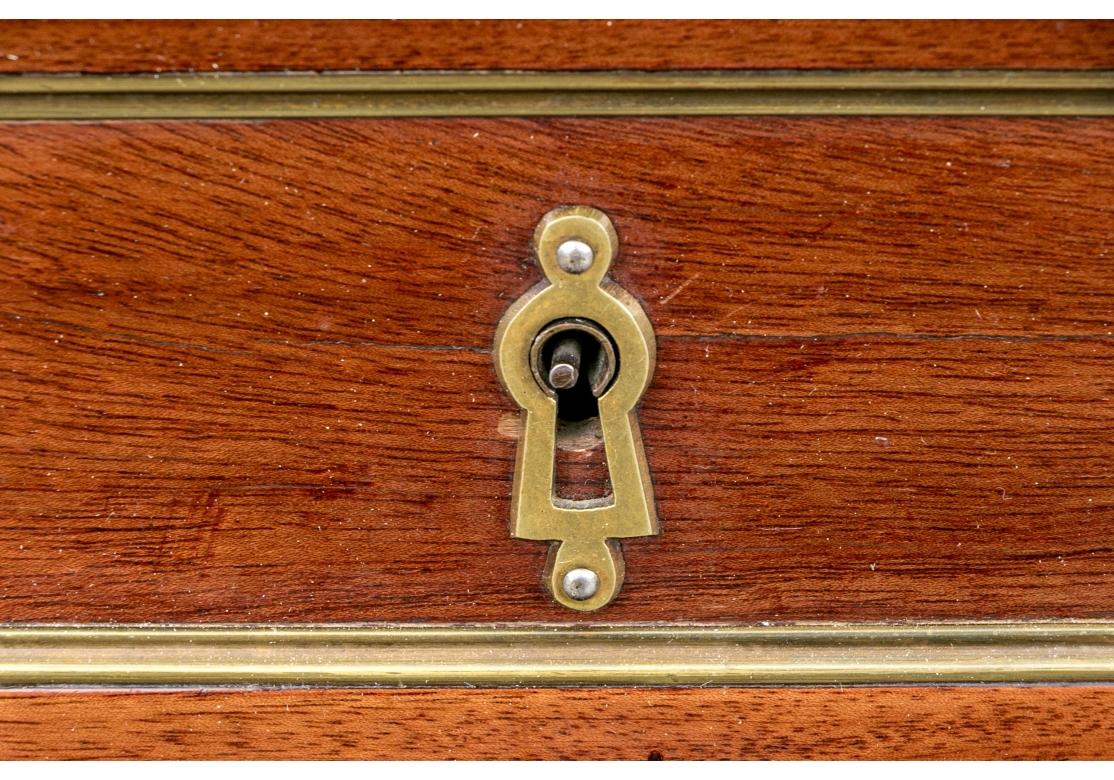 Diminutive Antique Directoire Bookcase Secretary For Sale 7