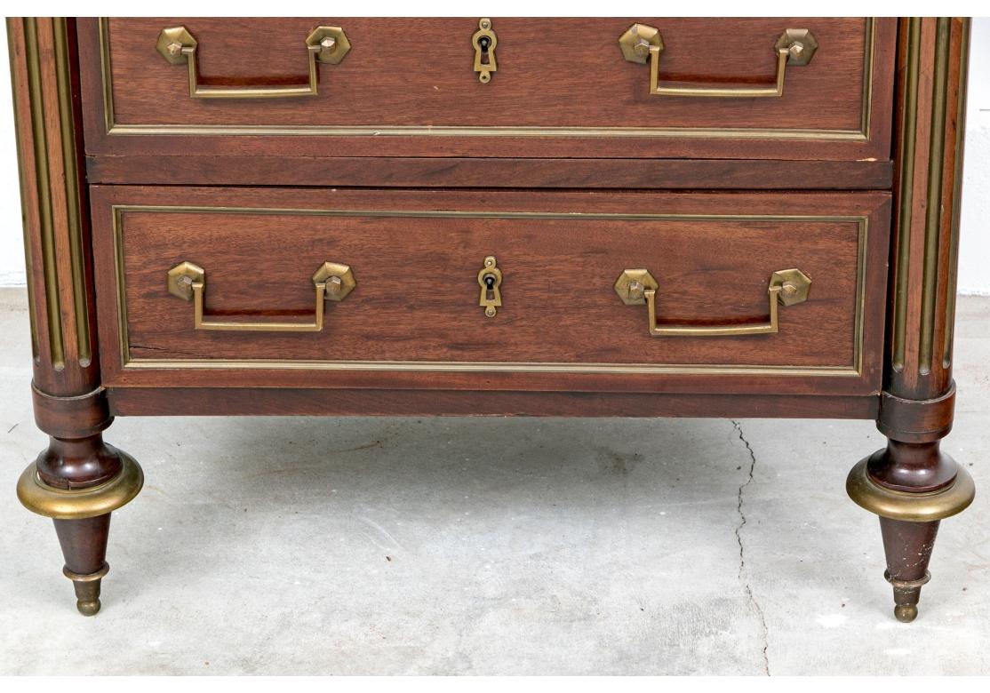 Diminutive Antique Directoire Bookcase Secretary For Sale 10