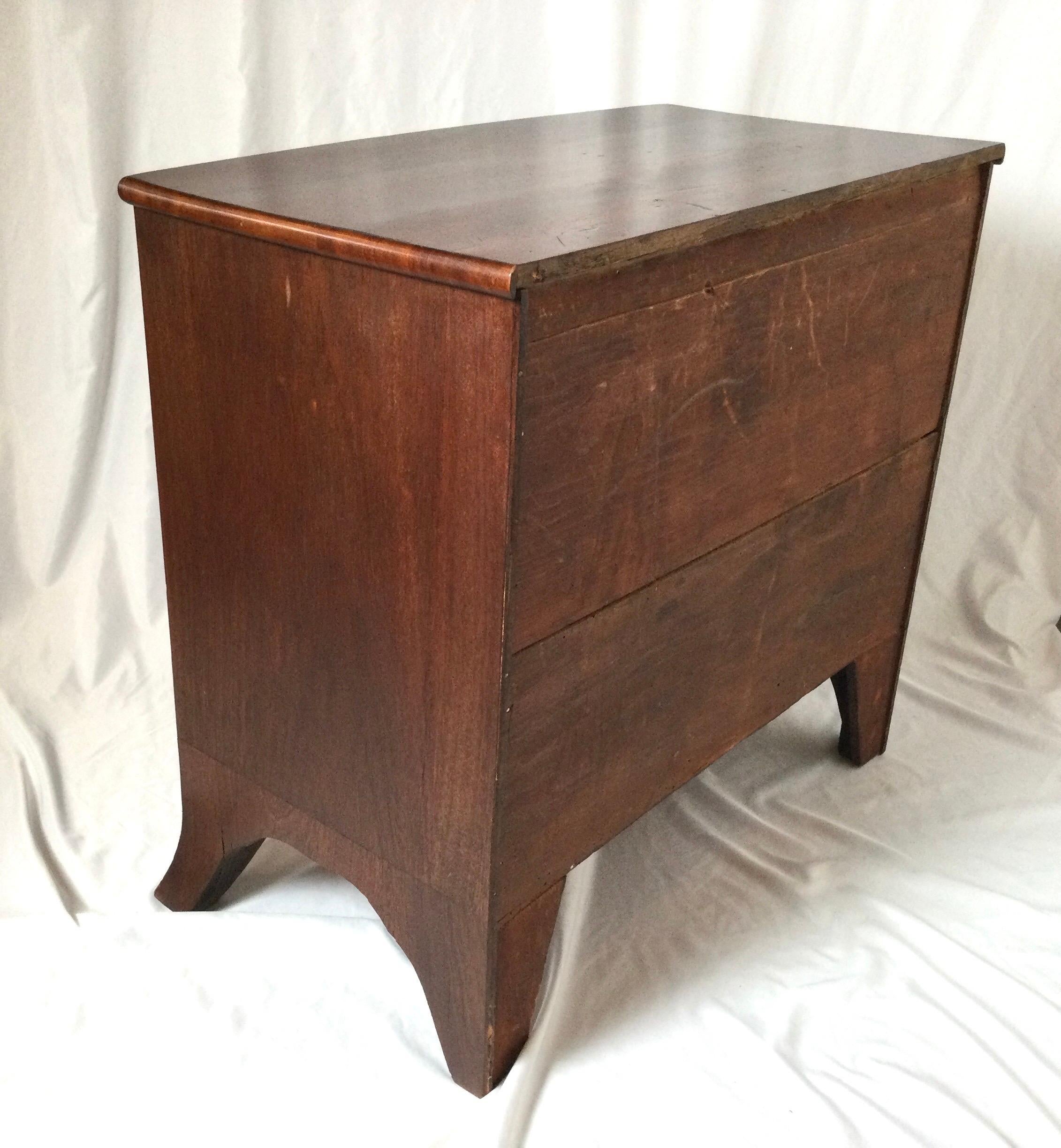 Diminutive Antique English Chest of Drawers Circa 1875 7