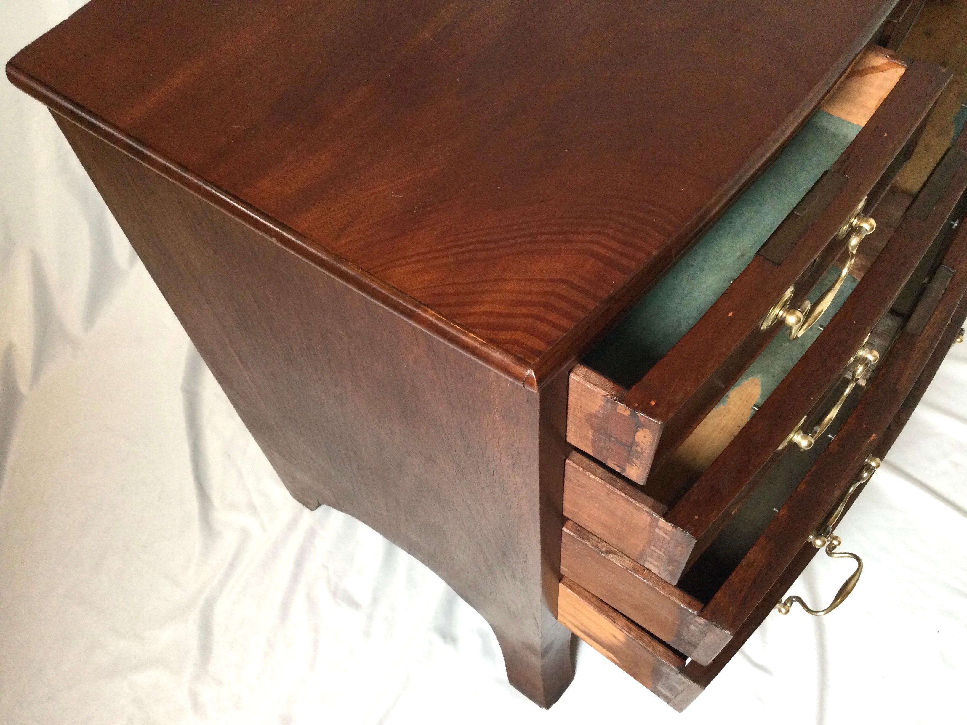 Diminutive Antique English Chest of Drawers Circa 1875 2