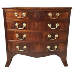 Diminutive Antique English Chest of Drawers Circa 1875