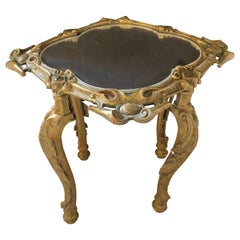 Diminutive Bronze Mounted Coffee or End, Side Table