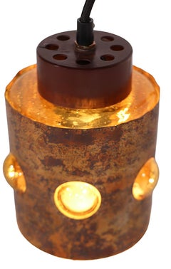 Diminutive Brutalist Pendant Chandelier by Nanny Still - Mc Kinney for Raak