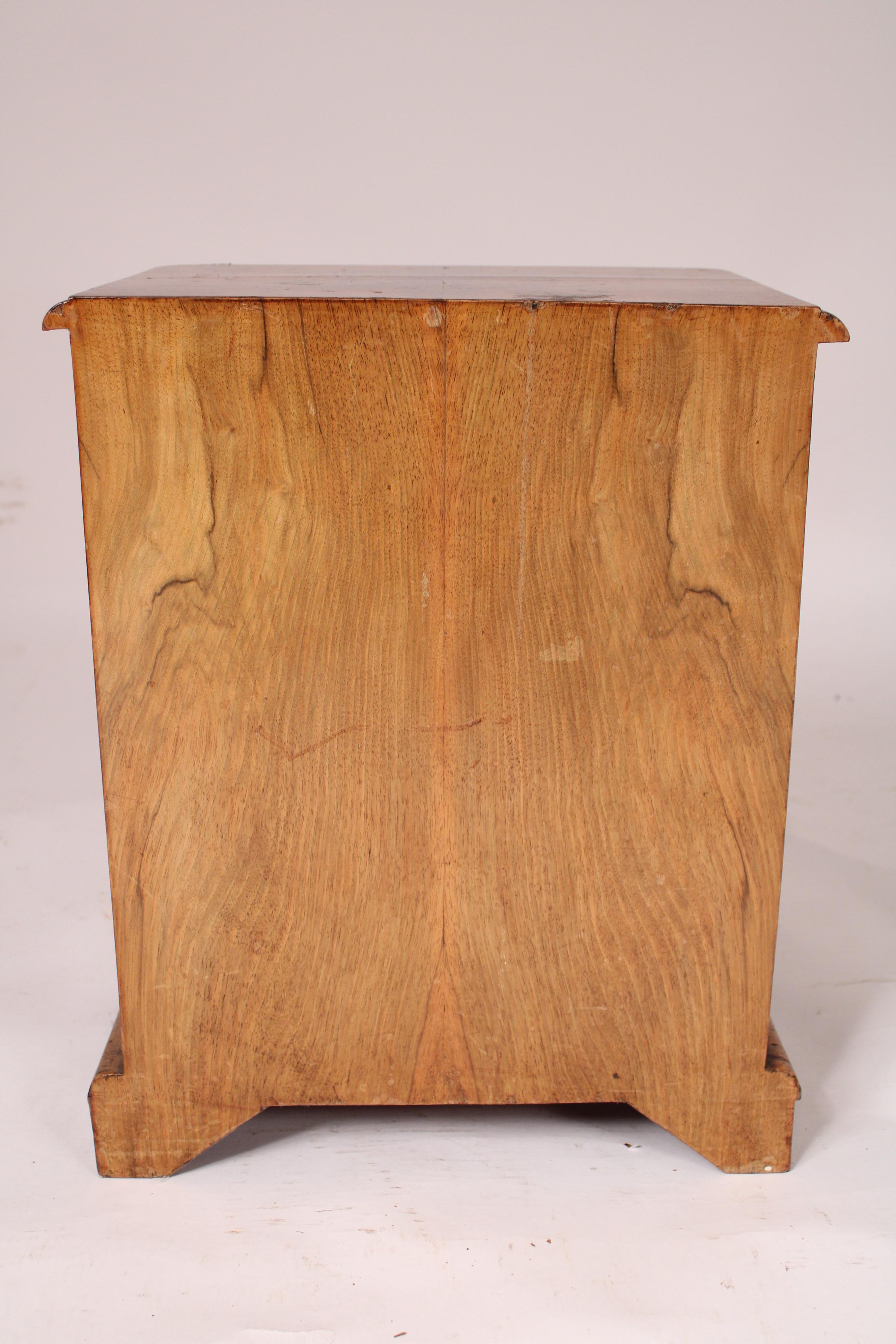 Diminutive Thuya and Burl Walnut Chest of Drawers For Sale 3