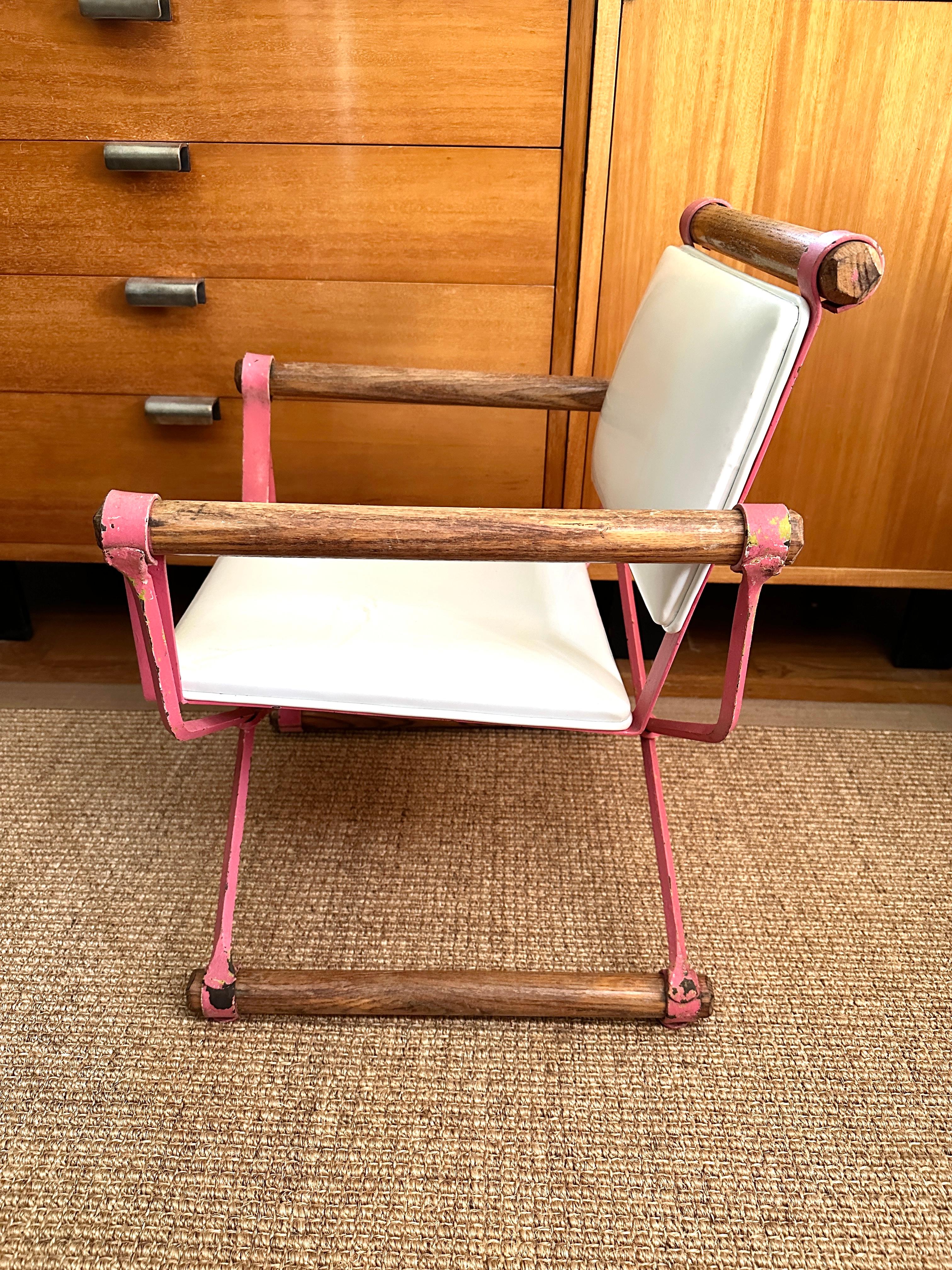 American Diminutive Childs Chair Designed by Cleo Baldon for Terra For Sale