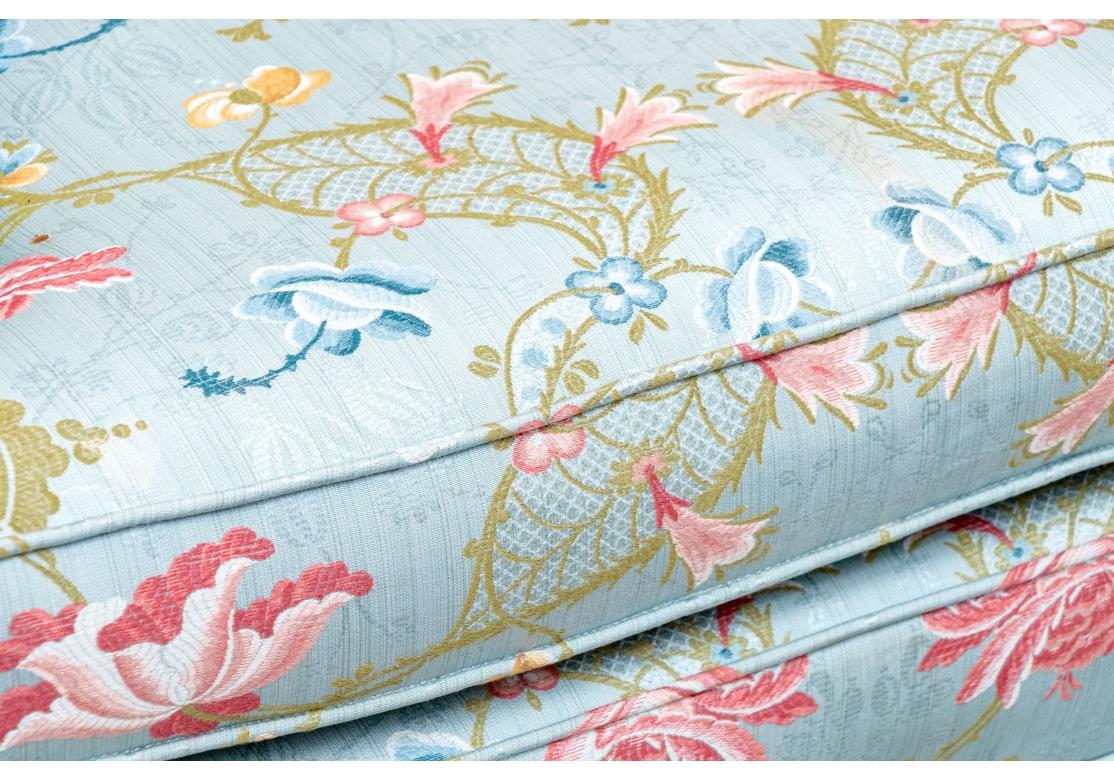 Diminutive Club Chair In Customer Floral Fabric in vendita 4