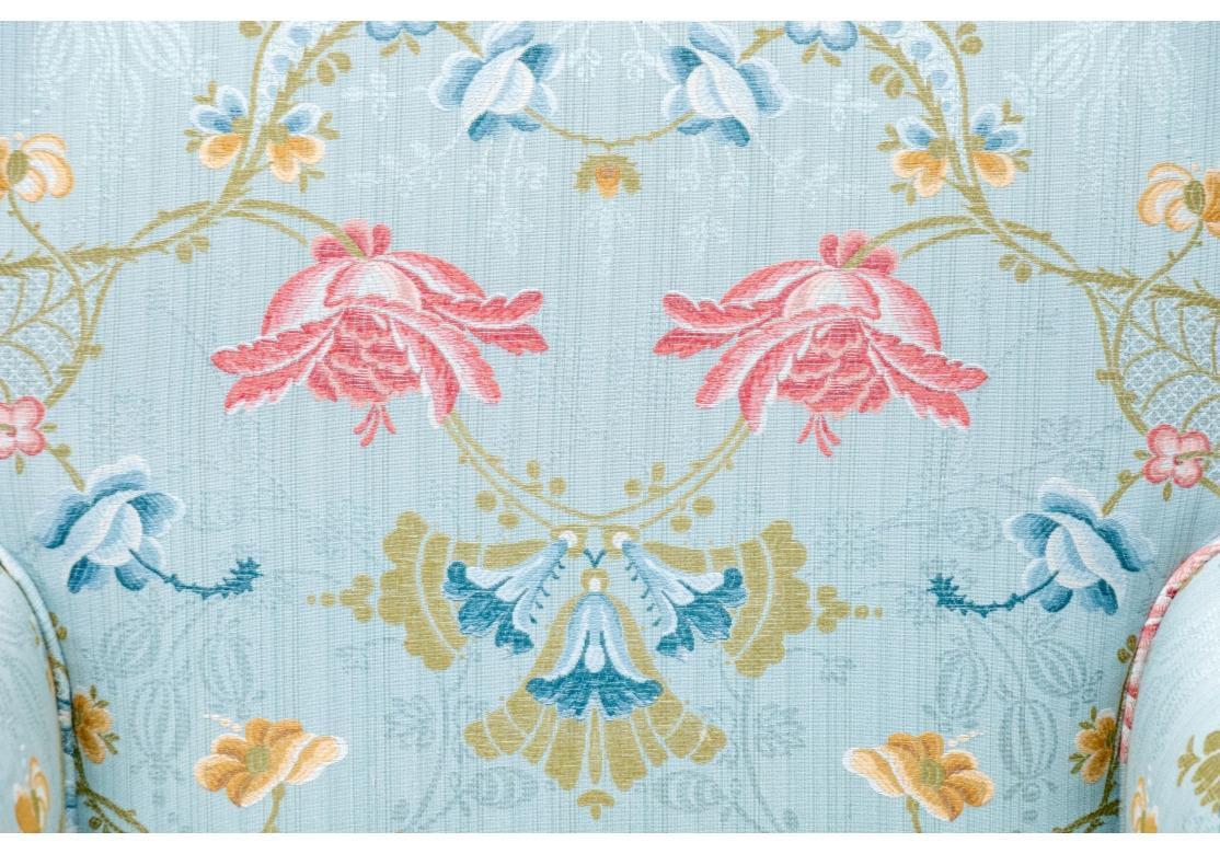 Diminutive Club Chair In Customer Floral Fabric in vendita 5