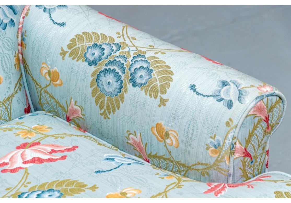 Diminutive Club Chair In Customer Floral Fabric in vendita 3