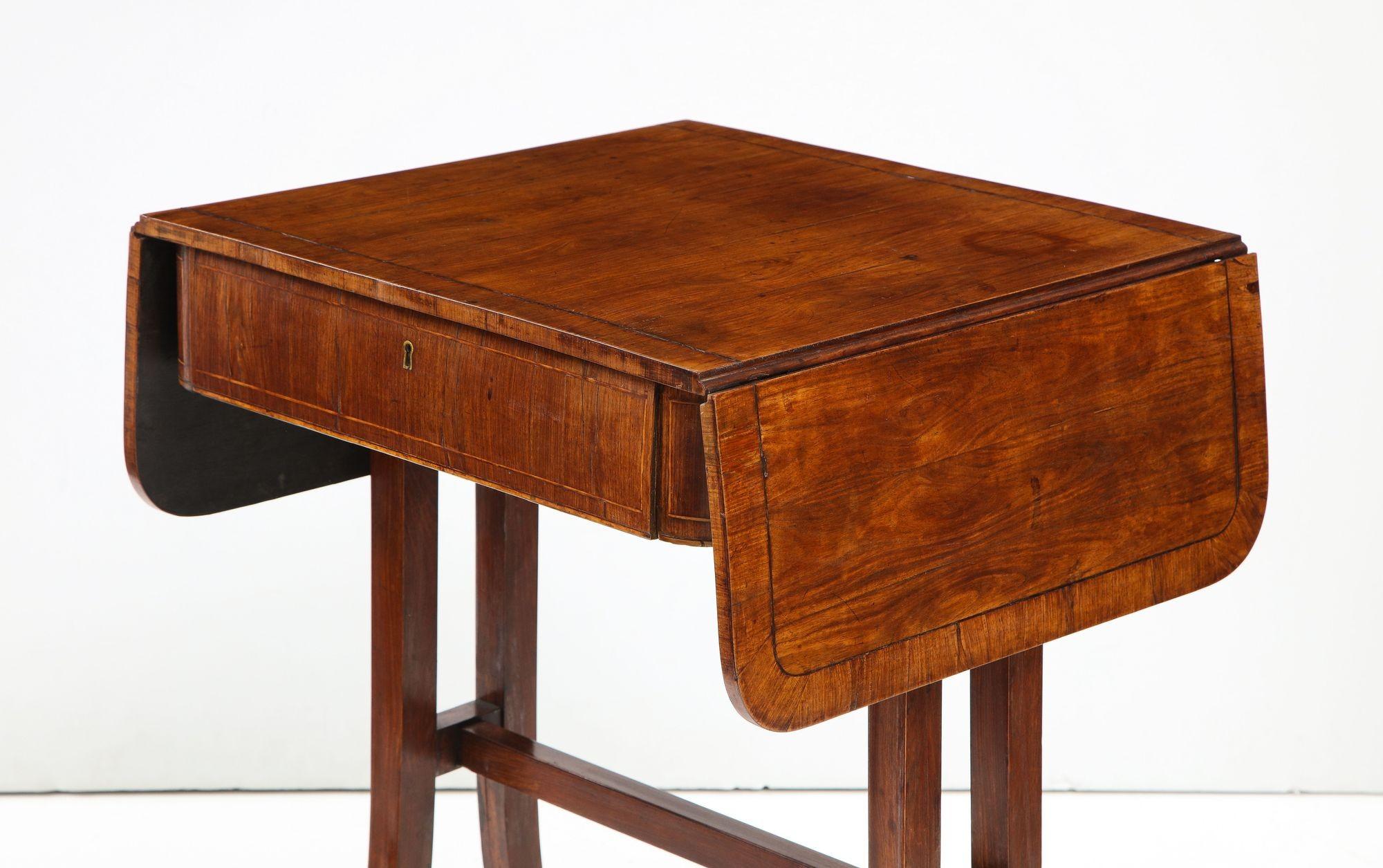 19th Century Diminutive Cocuswood Sofa Table For Sale