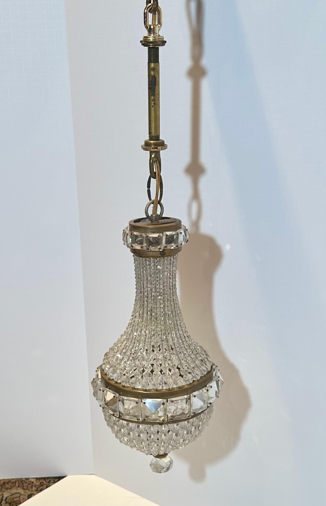Diminutivo lampadario francese in vendita 3