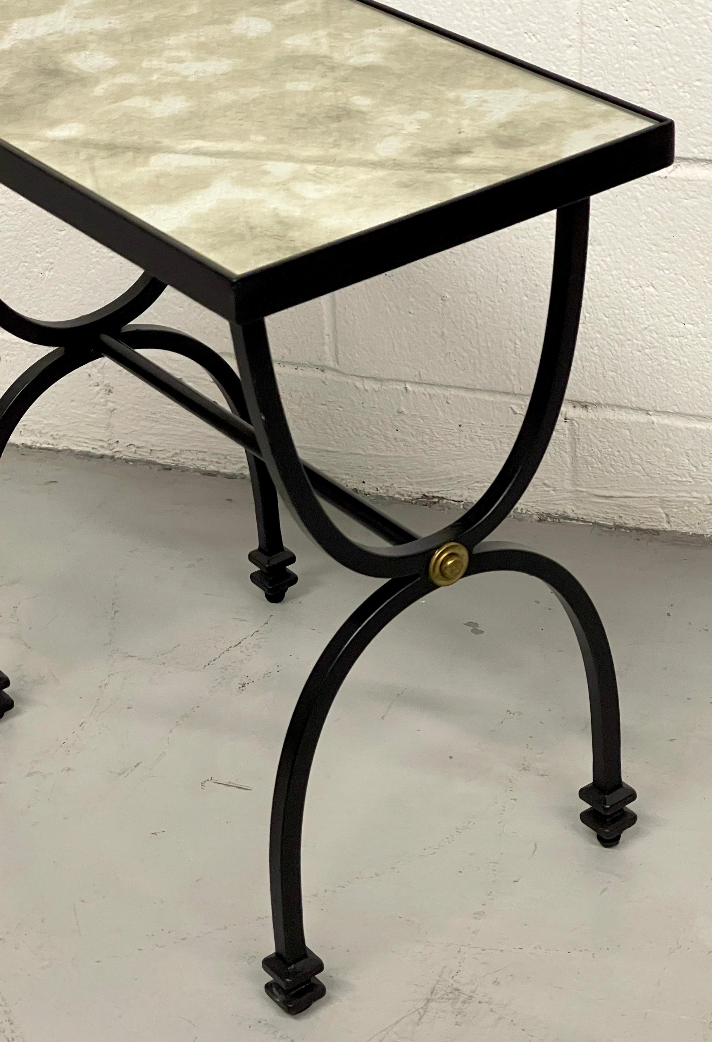 20th Century Diminutive French Modern Style Side Table, Style of Maison Jansen For Sale