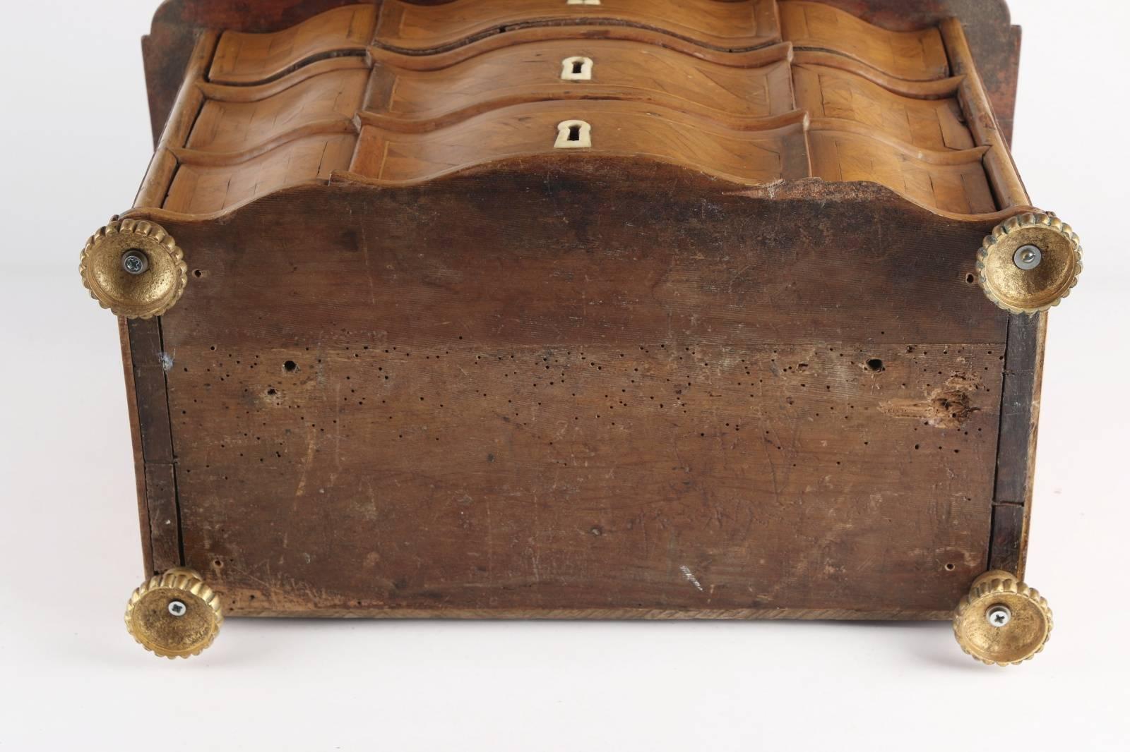 Diminutive Fruitwood Commode, 18th Century, Italian 3