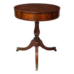 Antique Diminutive Georgian Drum Table