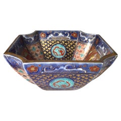 Diminutive Hand Painted Meiji Period Imari Bowl