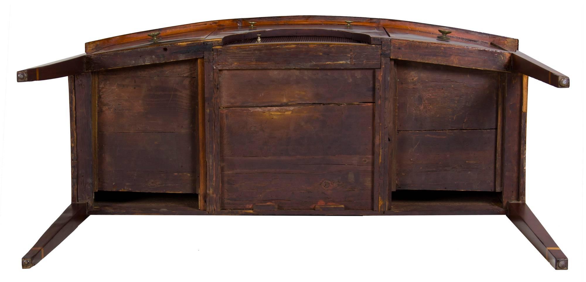 Diminutive Hepplewhite Inlaid Mahogany Sideboard, Server, England, circa 1800 3