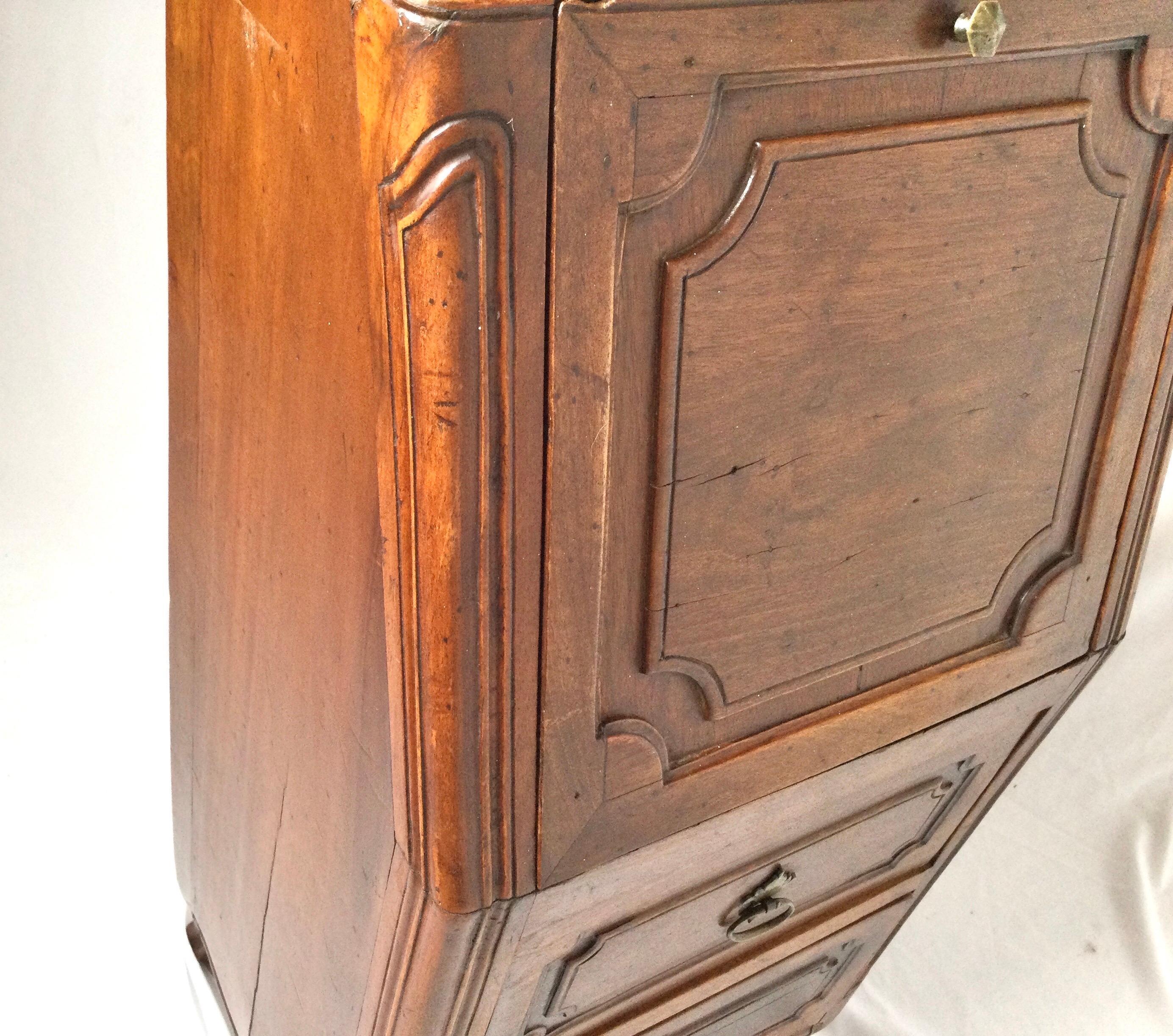 Diminutive Italian Two-Drawer Drop Front Cabinet 3
