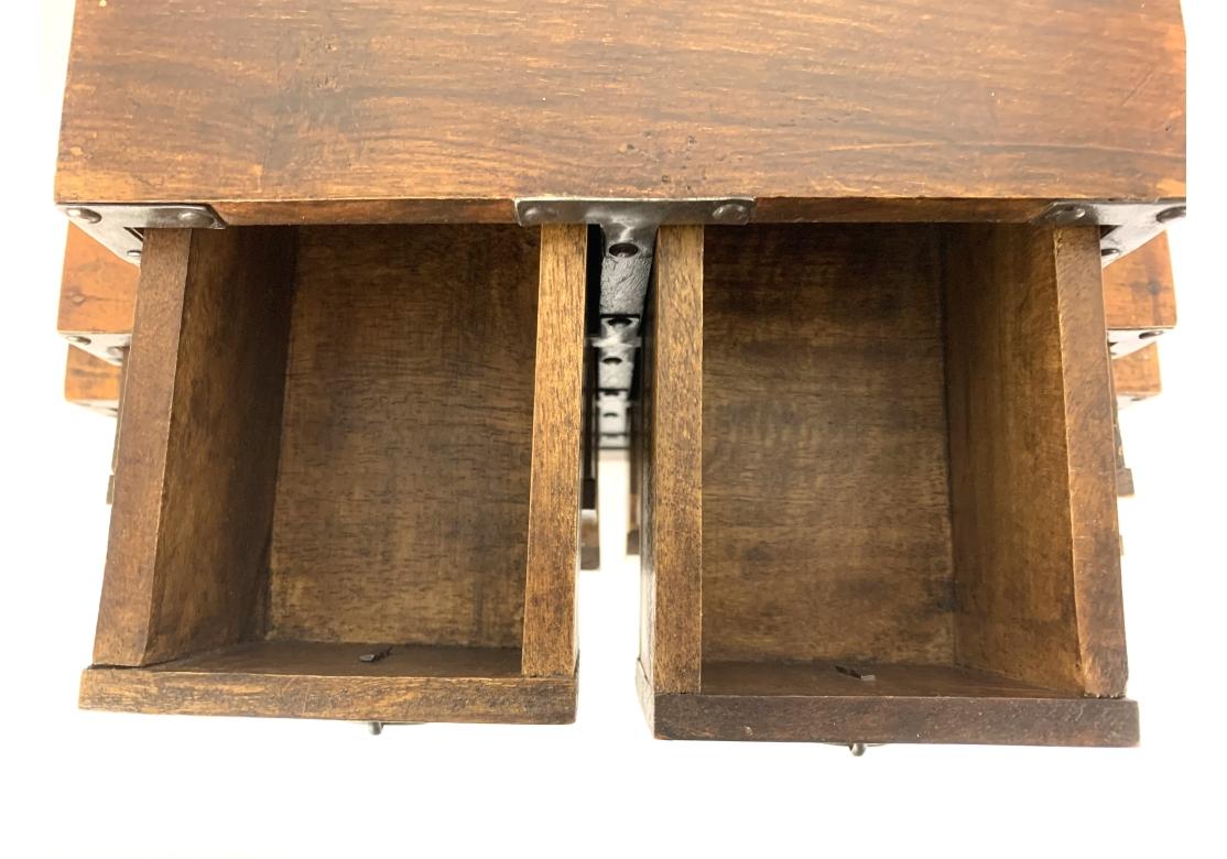 Diminutive Japanese Tansu Style Six Drawer Chest For Sale 10