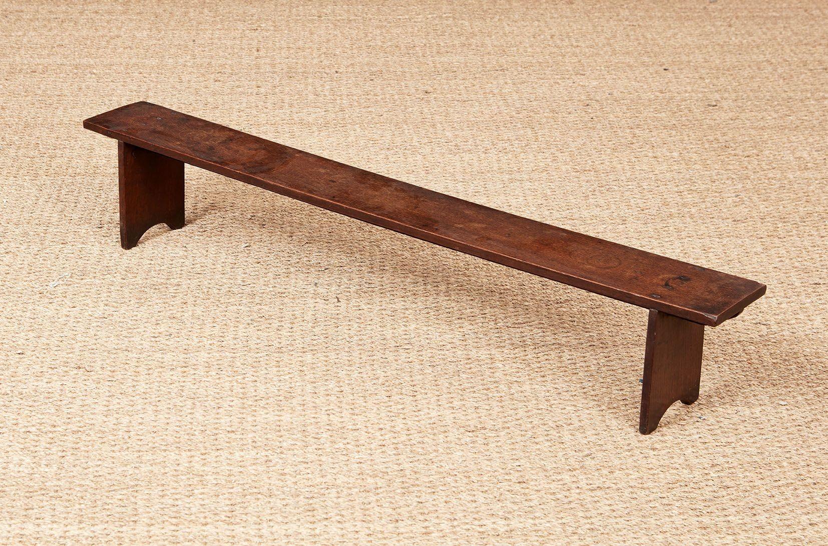 Chêne Diminutif Long Bench en vente