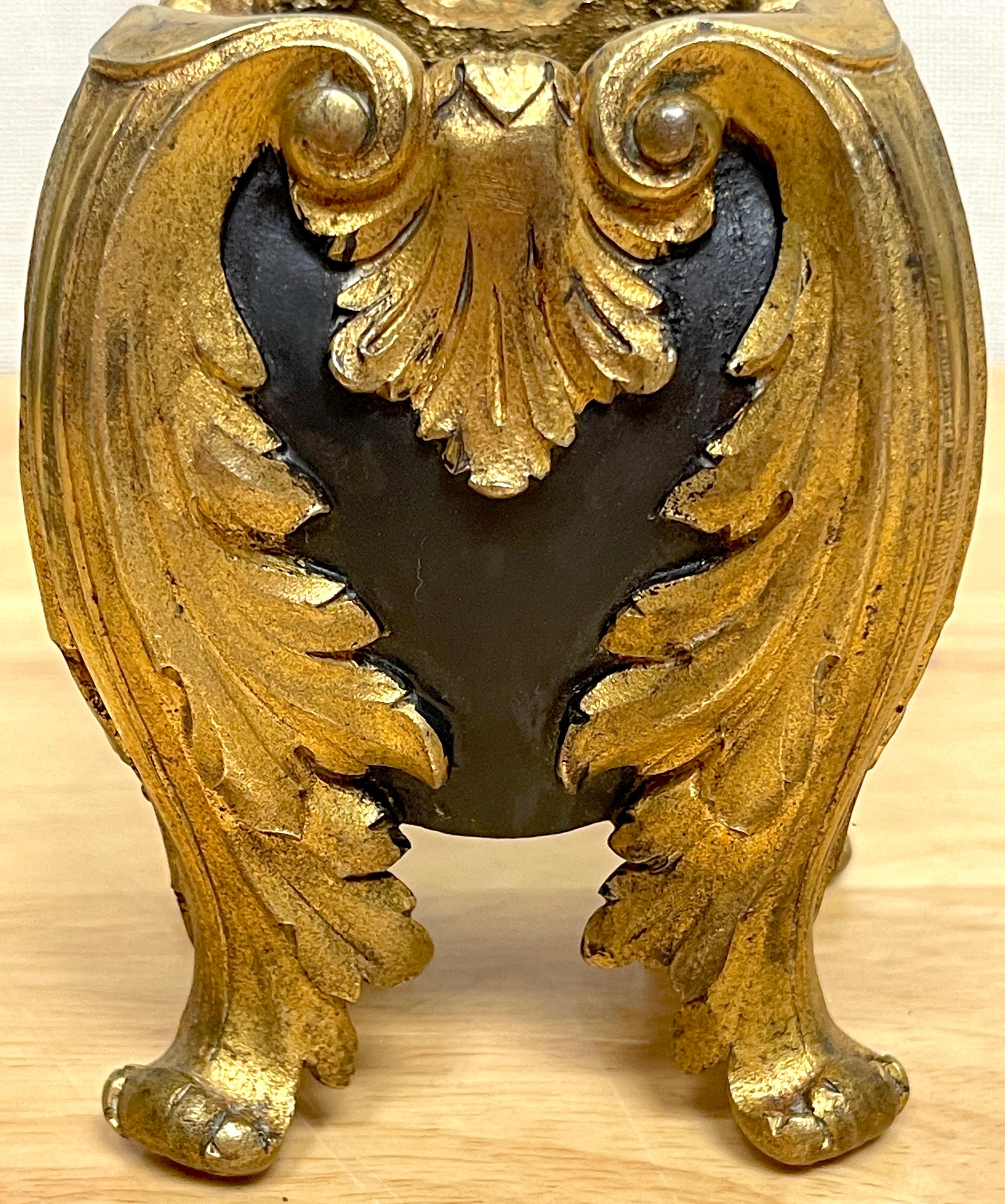 Diminutive Louis XV Ormolu & Patinated Bronze Cachepot For Sale 2