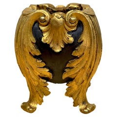 Diminutive Louis XV Ormolu & Patinated Bronze Cachepot