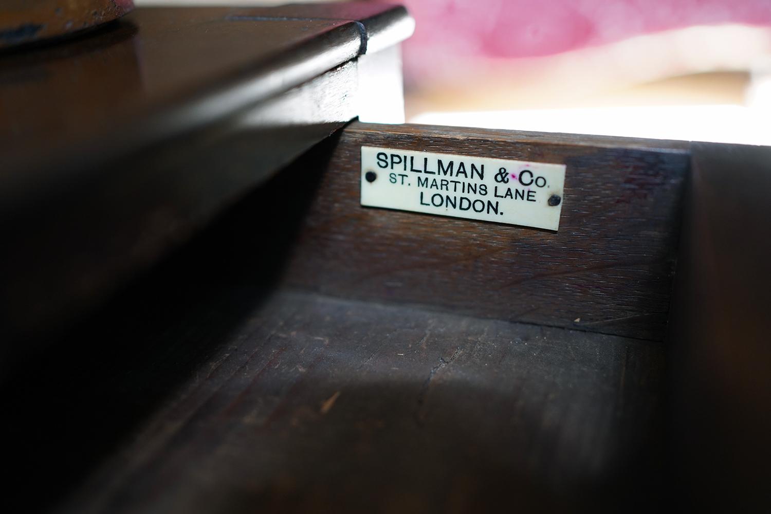 Diminutive Mahogany Table by Spillman & Co of London, c.1920-30 For Sale 4