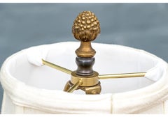 Diminutive Pair Of Chinese Famille Verte Porcelain Vaseform Table Lamps