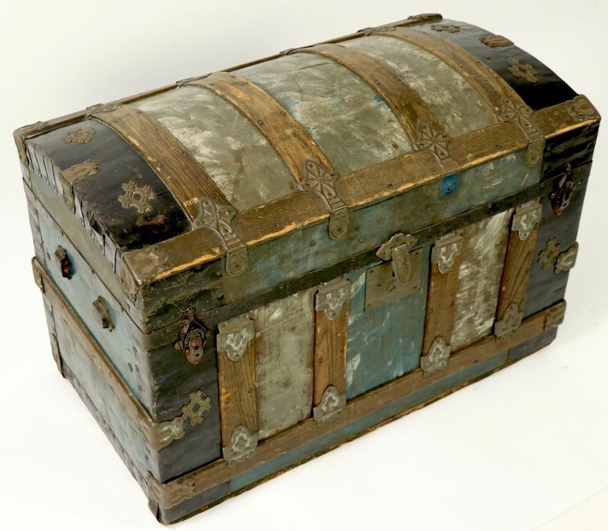 Diminutive Polychrome Dome Top Trunk 3