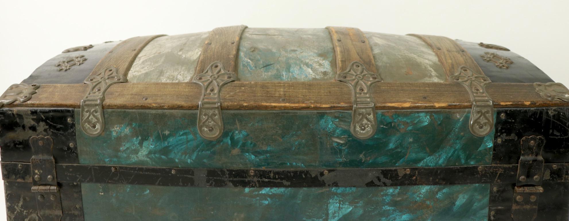 Diminutive Polychrome Dome Top Trunk 5