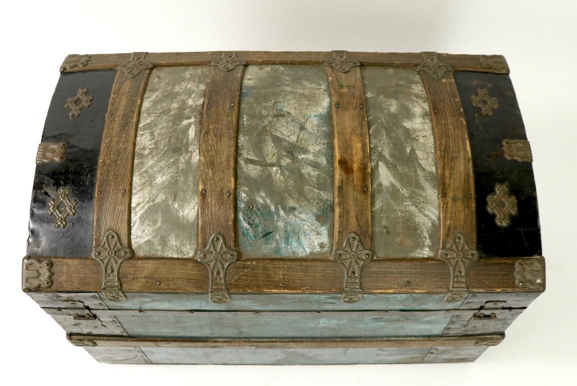 Diminutive Polychrome Dome Top Trunk 6