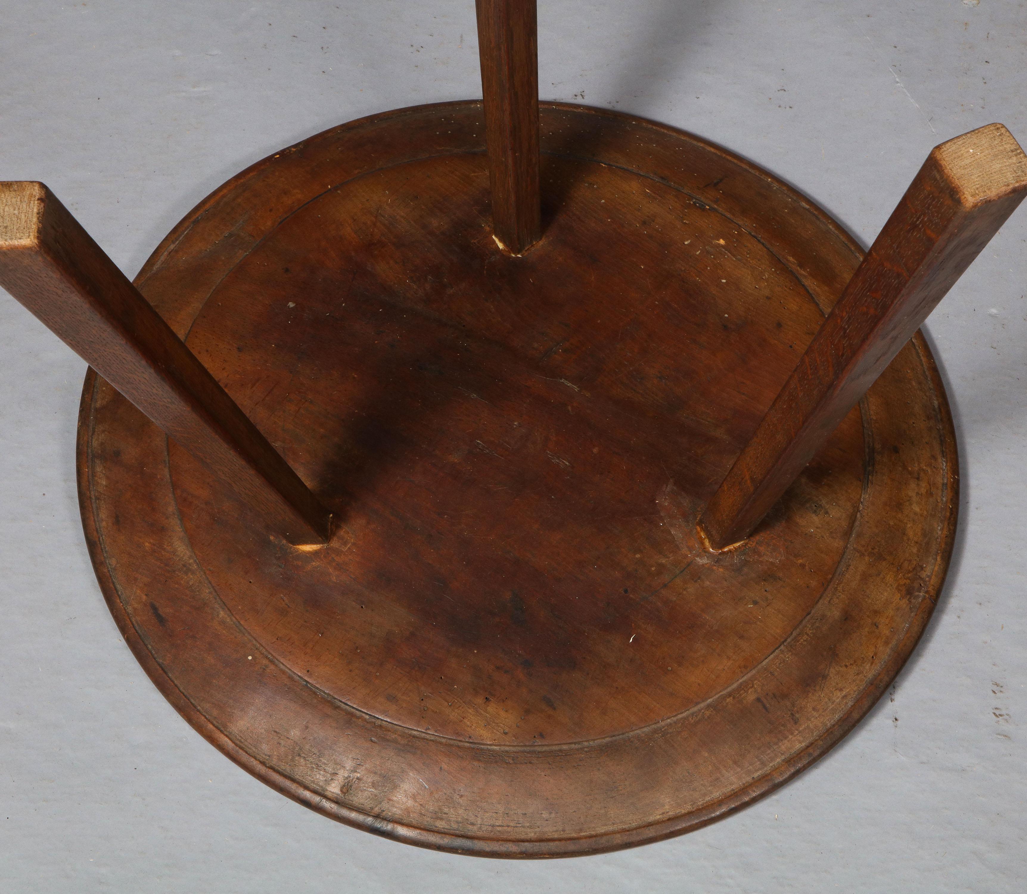 Diminutive Sycamore Cricket Table 6