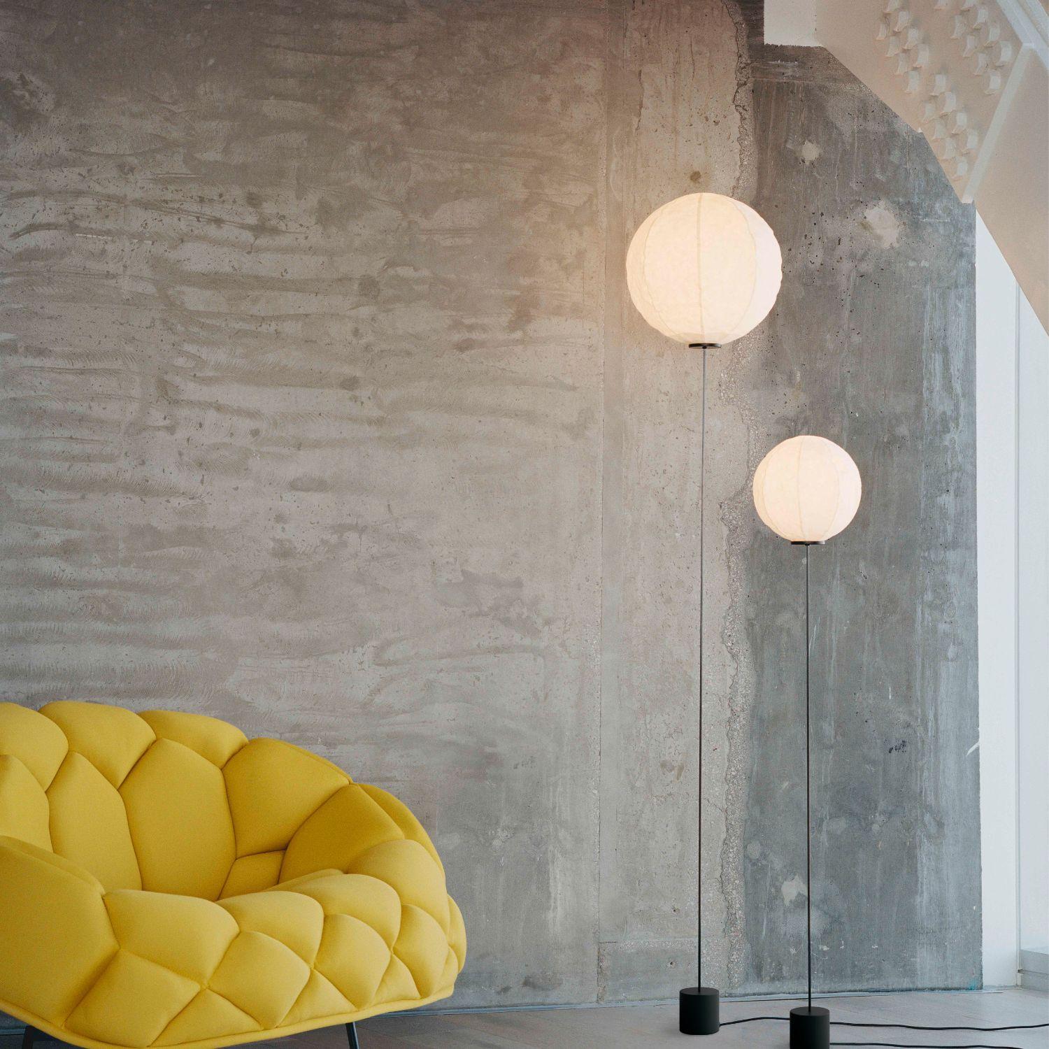 Lampadaire 'Cho' de Dimitri Bähler en papier washi japonais pour Established & Sons en vente 1