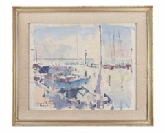 Northen Sea - Paint by Dimitri Godicky Cwirko - 1961
