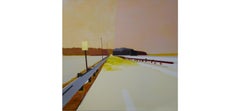 Paesaggi perduti #17, Pittura acrilica su tela di Dimitri Kozyrev, 2020
