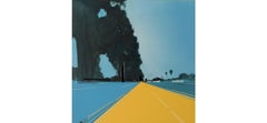 Paesaggi perduti #6 (Set 2), Pittura acrilica su tela di Dimitri Kozyrev, 2018